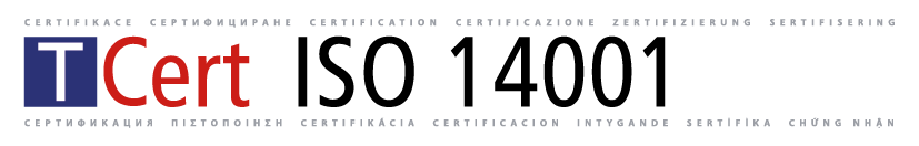 CERT ISO 14001 CERT ISO 14001