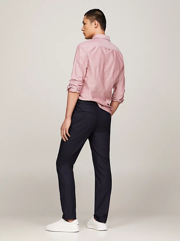 Men's Navy Blue Denton Tech Chino Pants Tommy Hilfiger MW0MW33915-DW5