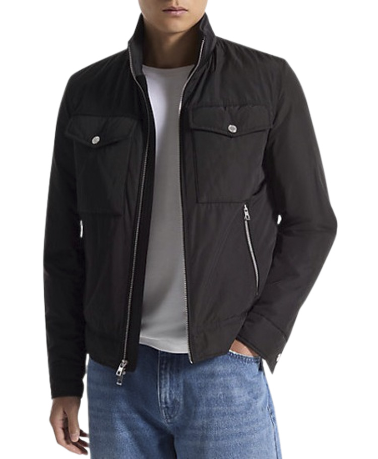 Ανδρικό Bomber Μπουφάν Μαύρο Michael Kors CF4207U67F-001