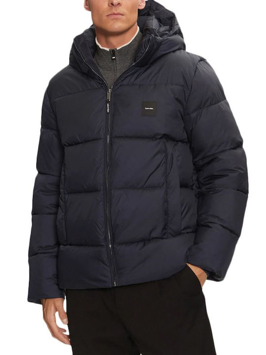 Ανδρικό Μπουφάν Navy Μπλε Calvin Klein K10K113476-CHW