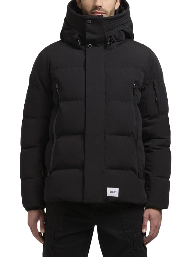 Ανδρικό Tato Μπουφάν Μαύρο Khujo KJ2107JK243-BLACK