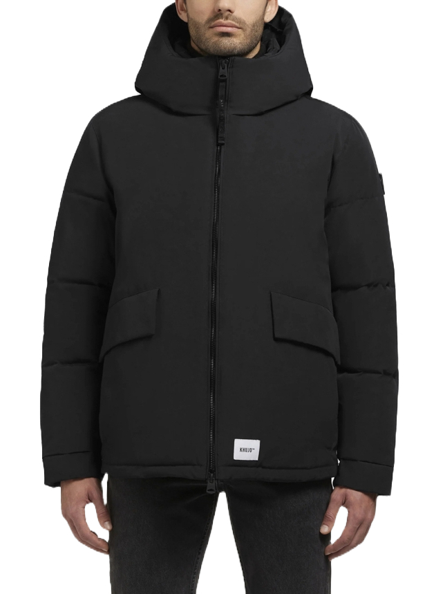 Ανδρικό Gero Μπουφάν Μαύρο Khujo KJ2001JK243-BLACK
