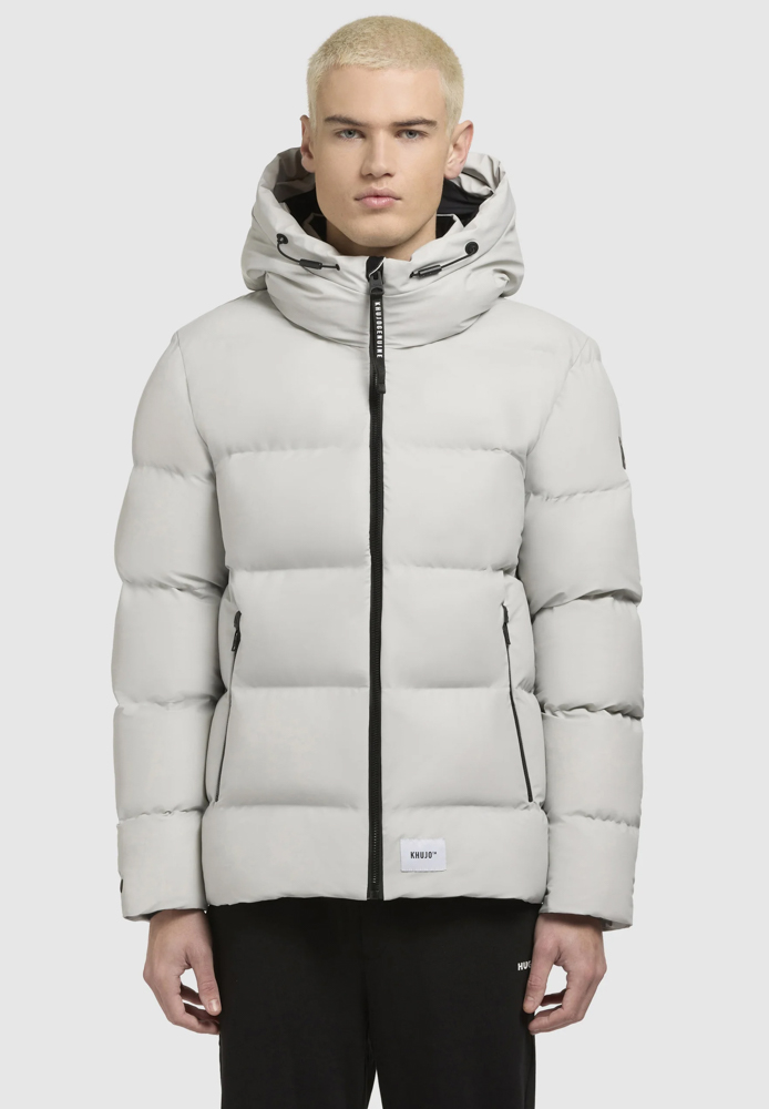 Ανδρικό Dover Μπουφάν Γκρι Khujo KJ2183JK243-ICE GRY