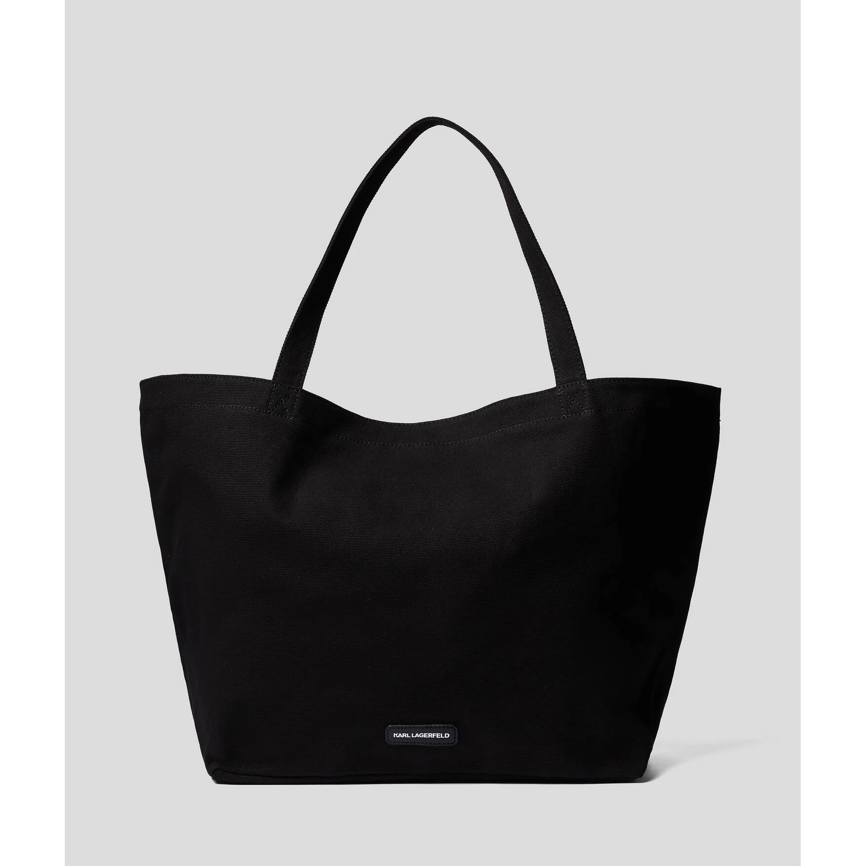 Γυναικεία K/Rue St Guillame Canvas Tote Τσάντα Μαύρη Karl Lagerfeld 201W3138-999 BLACK