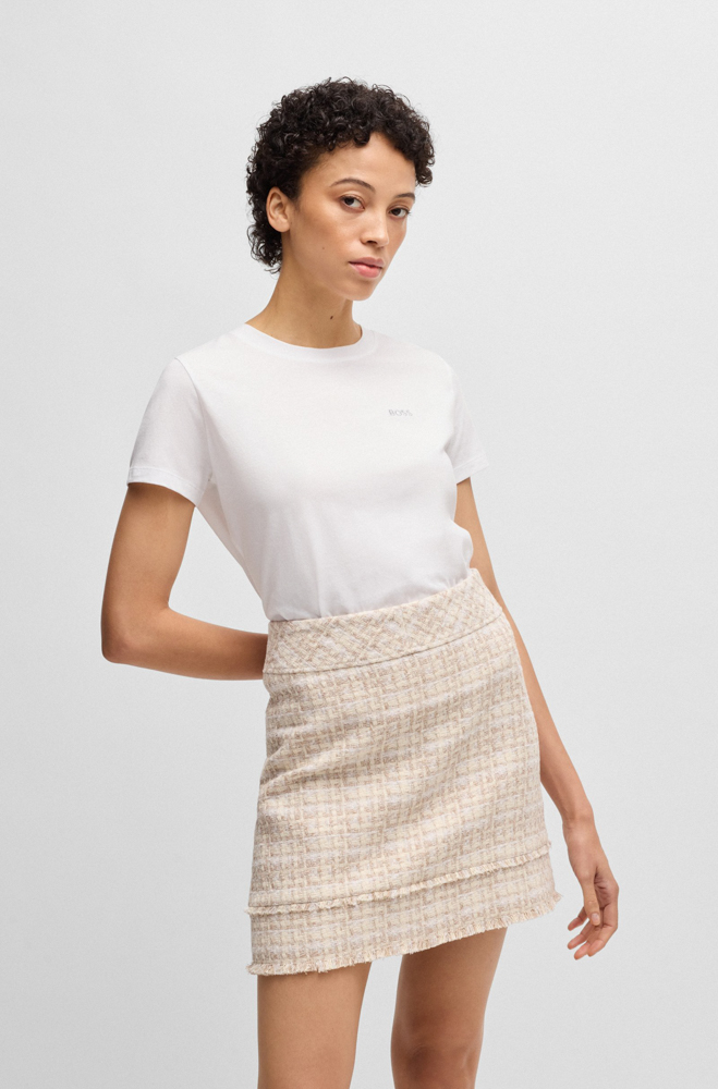 Γυναικείο C_Esogo 2 T-Shirt Off White Boss 50536628-101