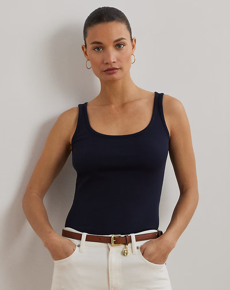 Γυναικείο Kelly Αμάνικο Τοπ Navy Μπλε Ralph Lauren 200704777019-410