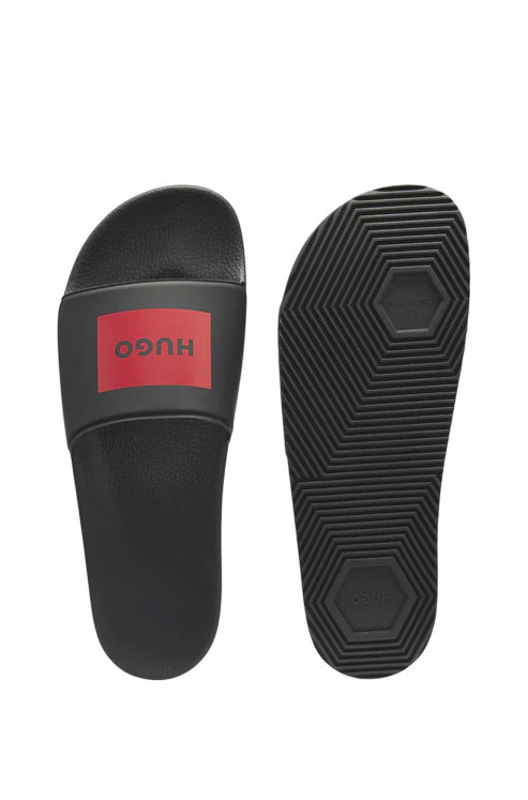 Ανδρικές Timein Παντόφλες Μαύρες Hugo 50548061-001