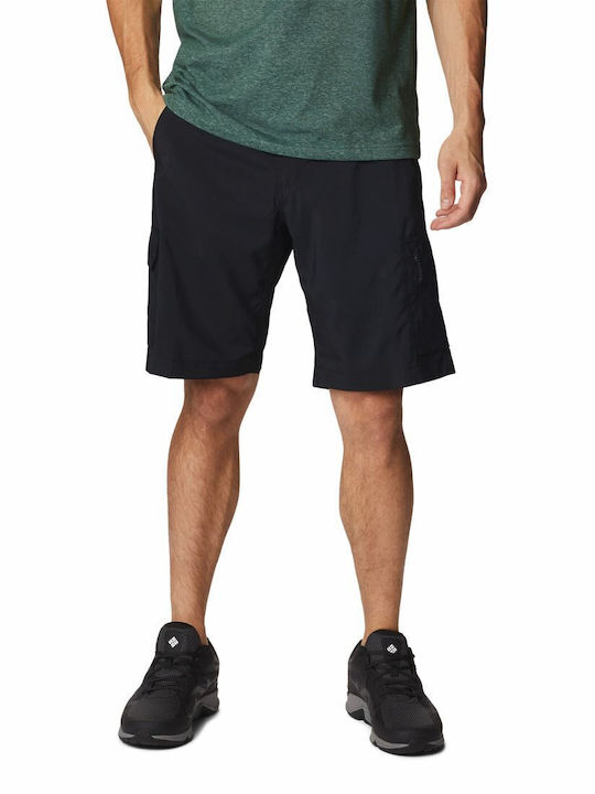 Men's Black Silver Ridge Utility Cargo Short Columbia 2030744-010