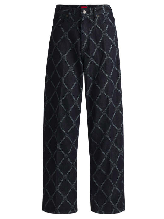 Women's Navy Blue Gisanna 2 Jeans Hugo 50534150-412