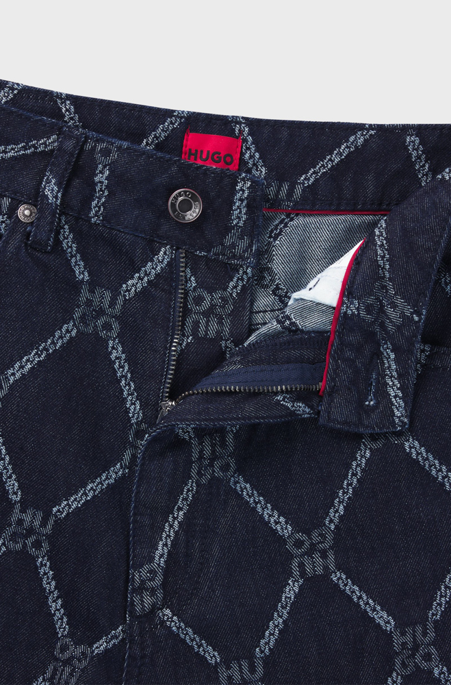 Women's Navy Blue Gisanna 2 Jeans Hugo 50534150-412