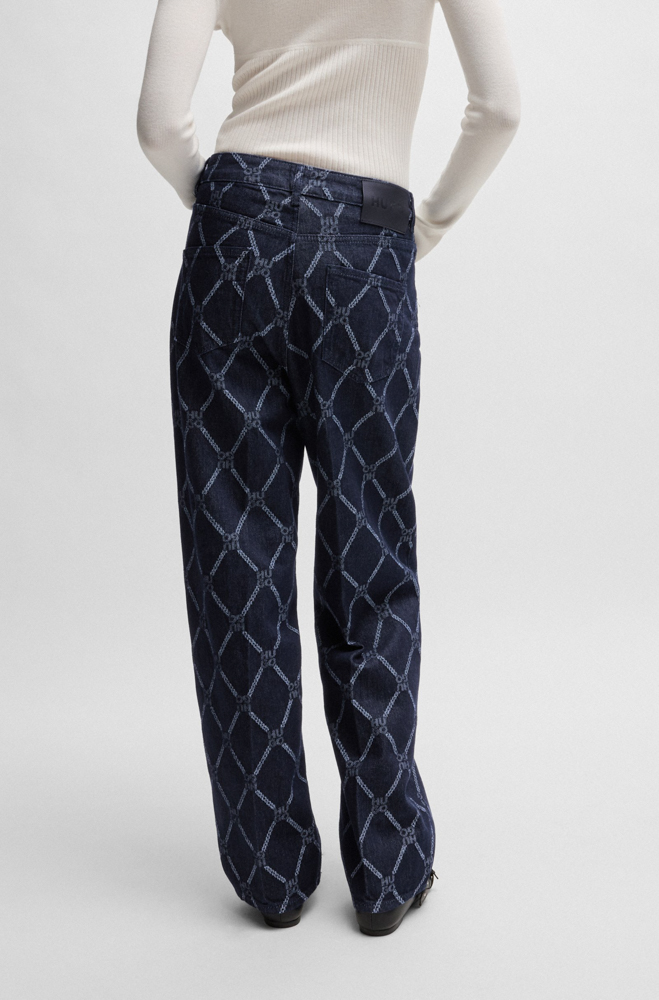 Women's Navy Blue Gisanna 2 Jeans Hugo 50534150-412