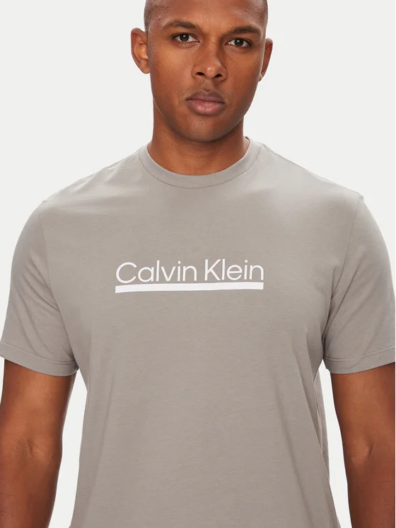 Ανδρικό T-shirt Γκρι Calvin Klein LV04RC852G-PFP