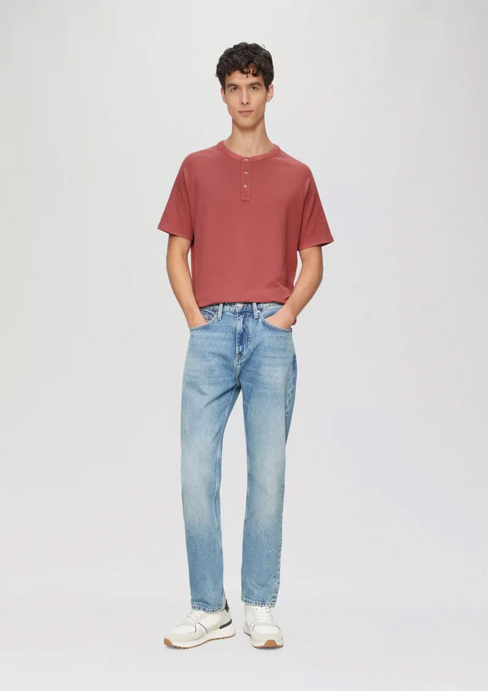 Ανδρικό T-shirt Κόκκινο S.Oliver 2161840-4291