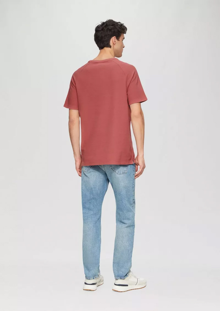 Ανδρικό T-shirt Κόκκινο S.Oliver 2161840-4291