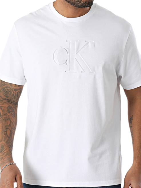 Ανδρικό T-shirt Λευκό Calvin Klein LV04RC824G-YAA