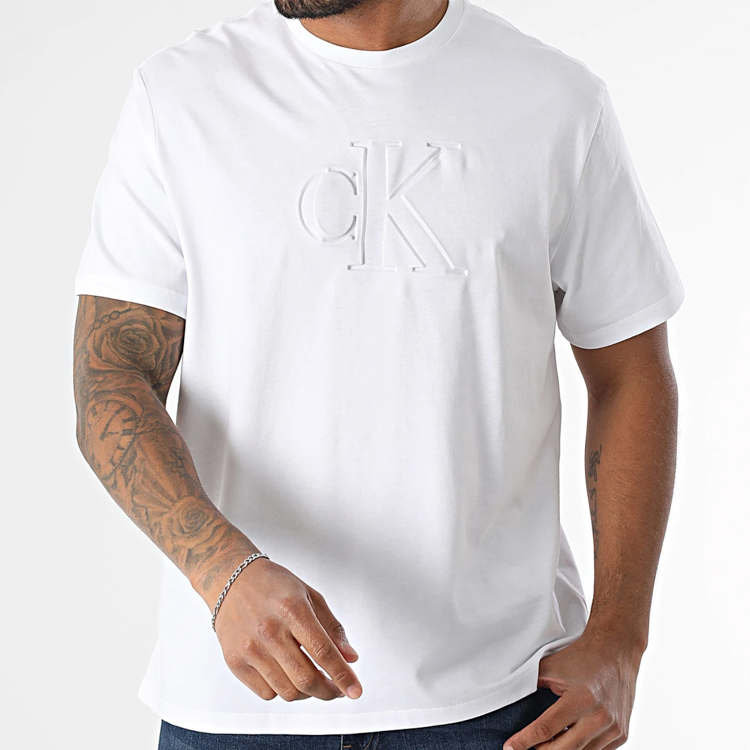 Ανδρικό T-shirt Λευκό Calvin Klein LV04RC824G-YAA