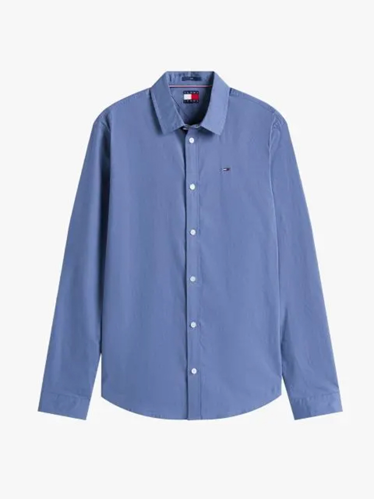 Men's Blue Tjm Original Stretch Shirt Tommy Jeans DM0DM04405-PO6