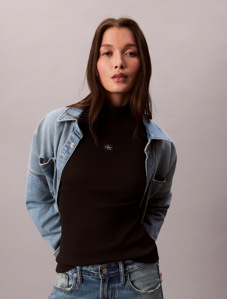 Γυναικεία Μπλούζα Ζιβάγκο Μαύρη Calvin Klein LV047D203G-UB1