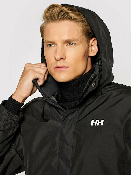 Men's Black HEH Dubliner Insulated Jacket Helly Hansen 53117-990