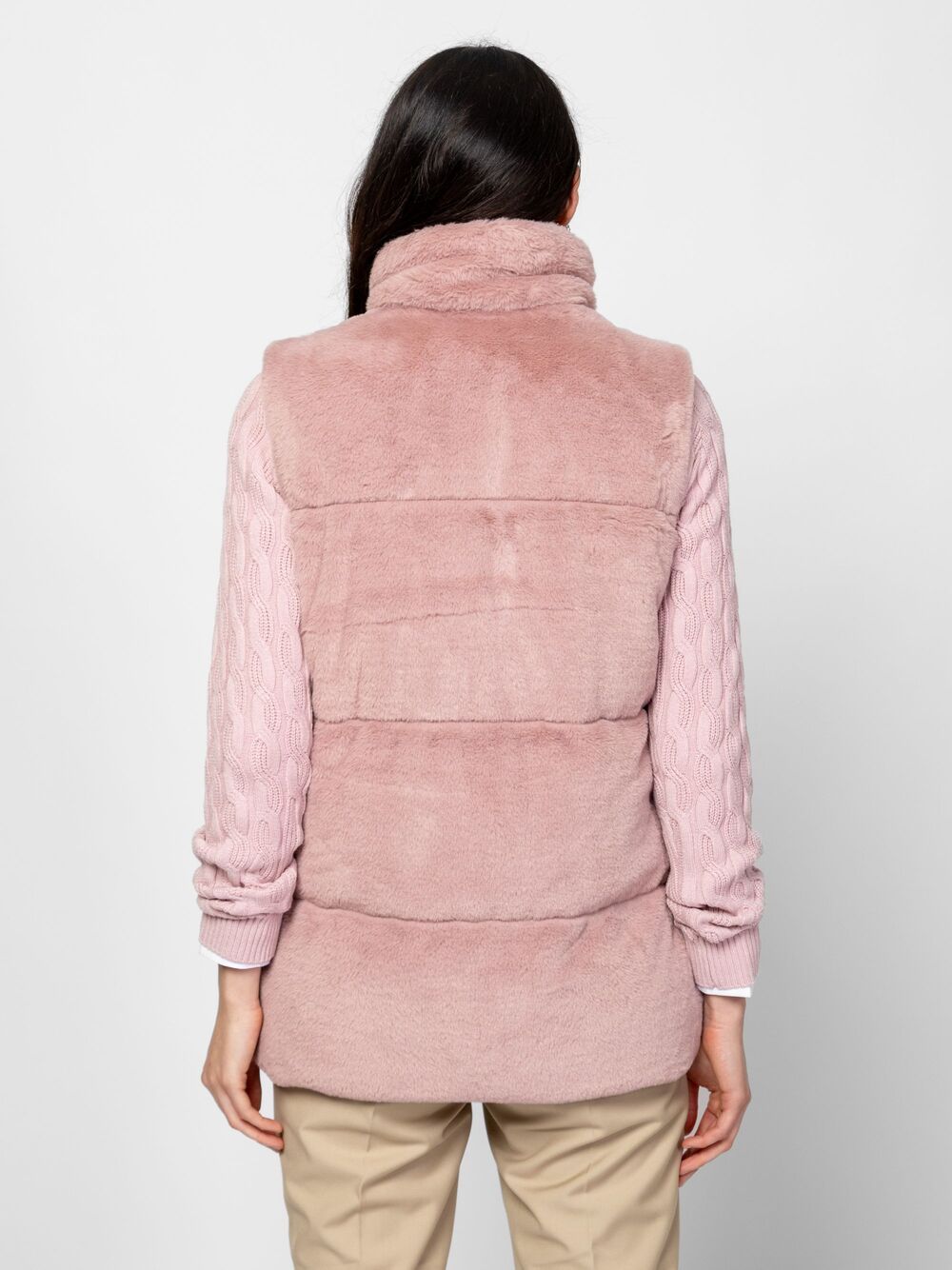 Women's Pink Webina Vest Heavy Tools T38013-POWDER