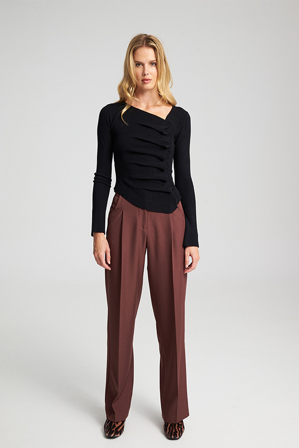 Women's Black PAULA CARDIGAN Mind Matter MML25-02-09-011