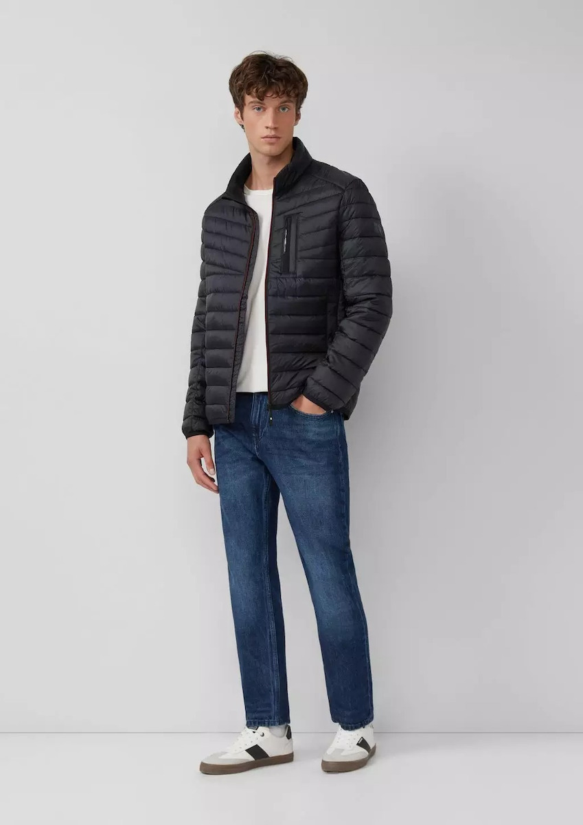 Men's Black Jacket S.Oliver 2167439-9999