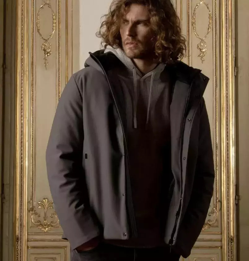 Men's Grey Giubbino Jacket Sseinse GBI1081SS-AN