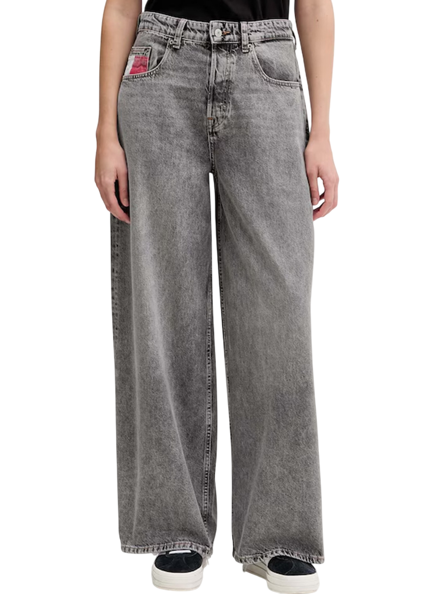 Γυναικείο Charlie Loose Τζιν Γκρι Tommy Jeans DW0DW22128-1DA