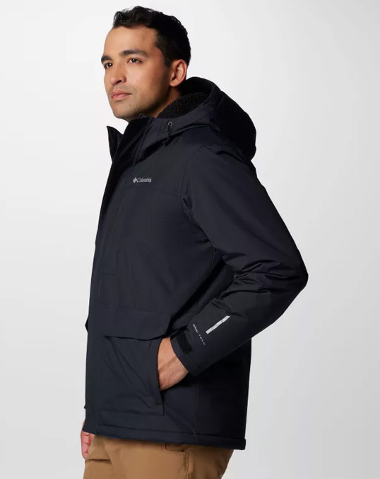 Men's Black Landroamer Sherpa Lined Jacket Columbia 2089181-010