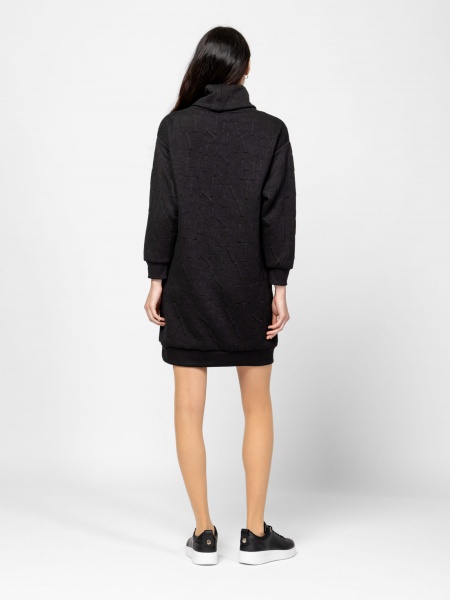 Γυναικείο Μακρυμάνικο Vienew25 Φόρεμα Μαύρο Heavy Tools T12020-BLACK