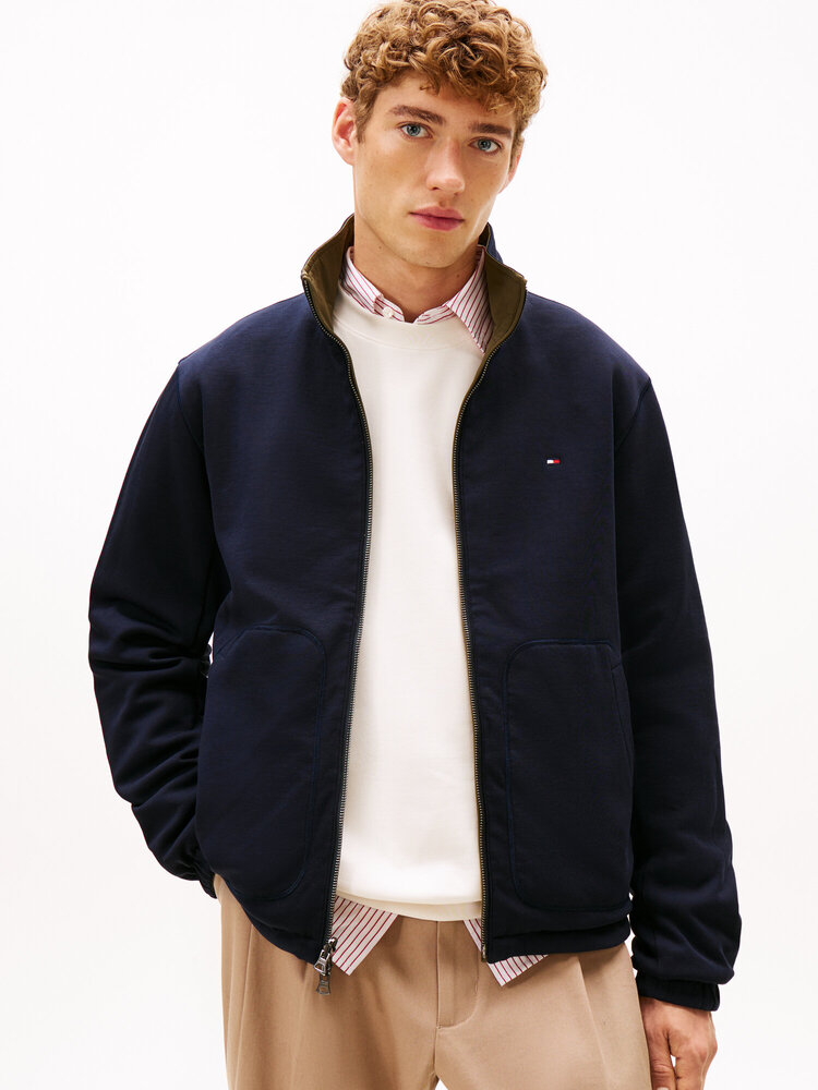 Men's Khaki/Navy Blue Lw Reversible Jacket Tommy Hilfiger MW0MW41862-RBN