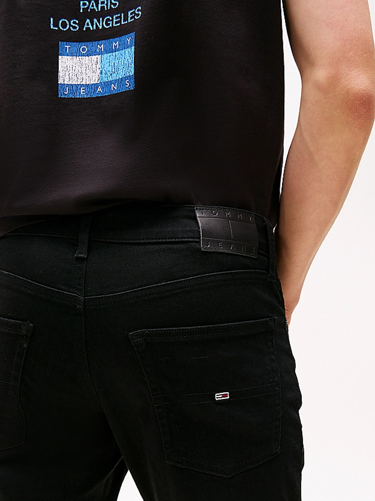 Ανδρικό Scanton Slim Τζιν Μαύρο Tommy Jeans DM0DM20707-1BZ