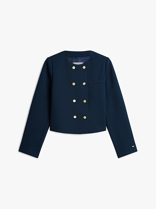 Γυναικείο Σακάκι Navy Μπλε Tommy Hilfiger WW0WW47792-C1G