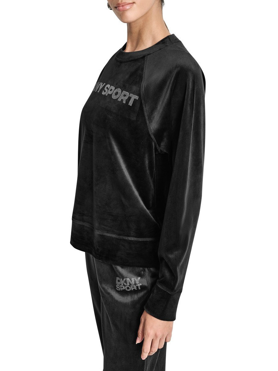 Women's Black Sweatshirt DKNY DP5T1399-BLK