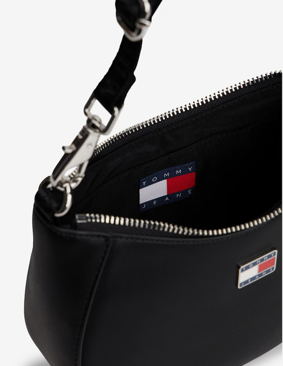 Women's Black Tjw Daily Elevated Shoulder Bag Tommy Jeans AW0AW18064-BDS
