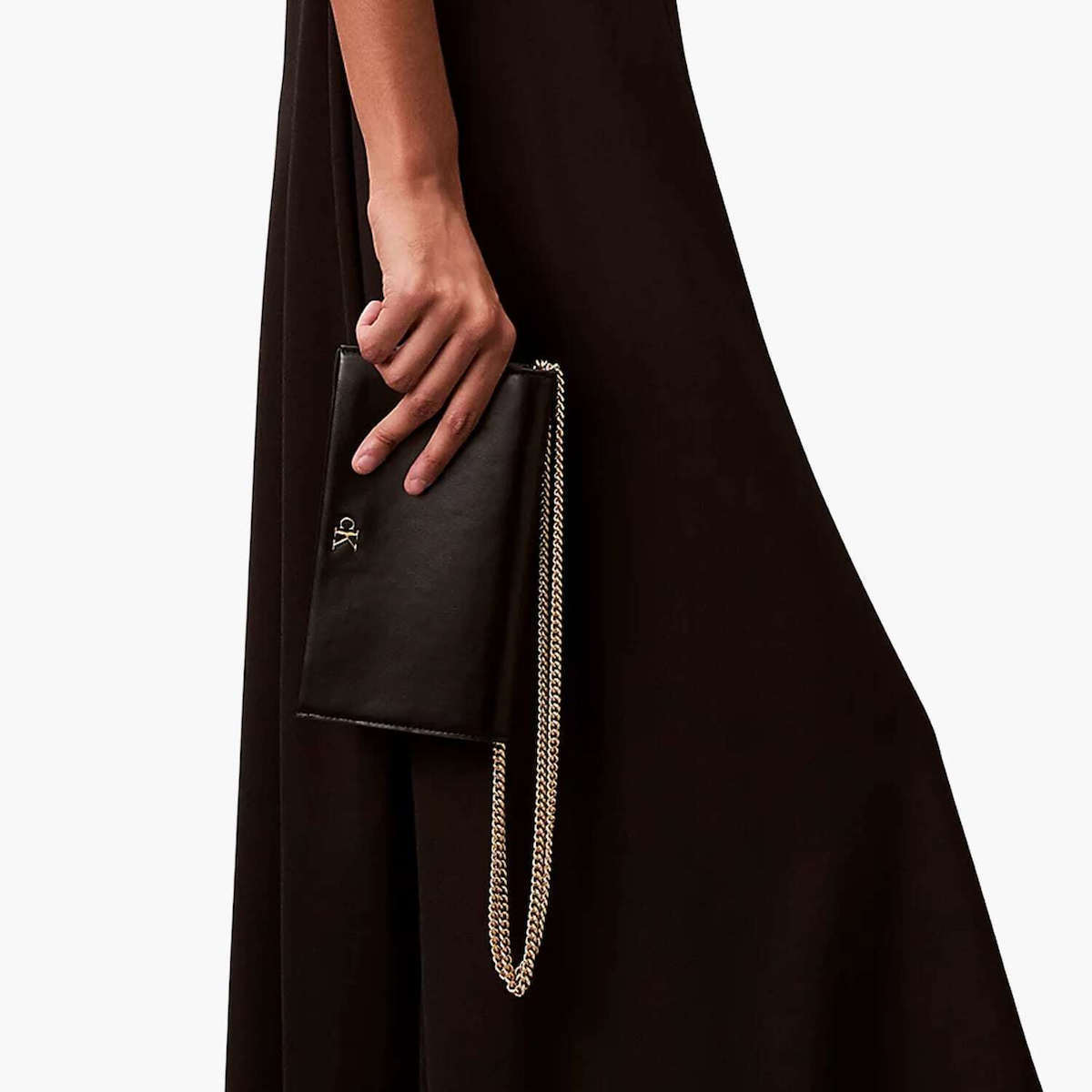 Women's Black CK Wallet on Chain Calvin Klein LV04F3319G-UB1