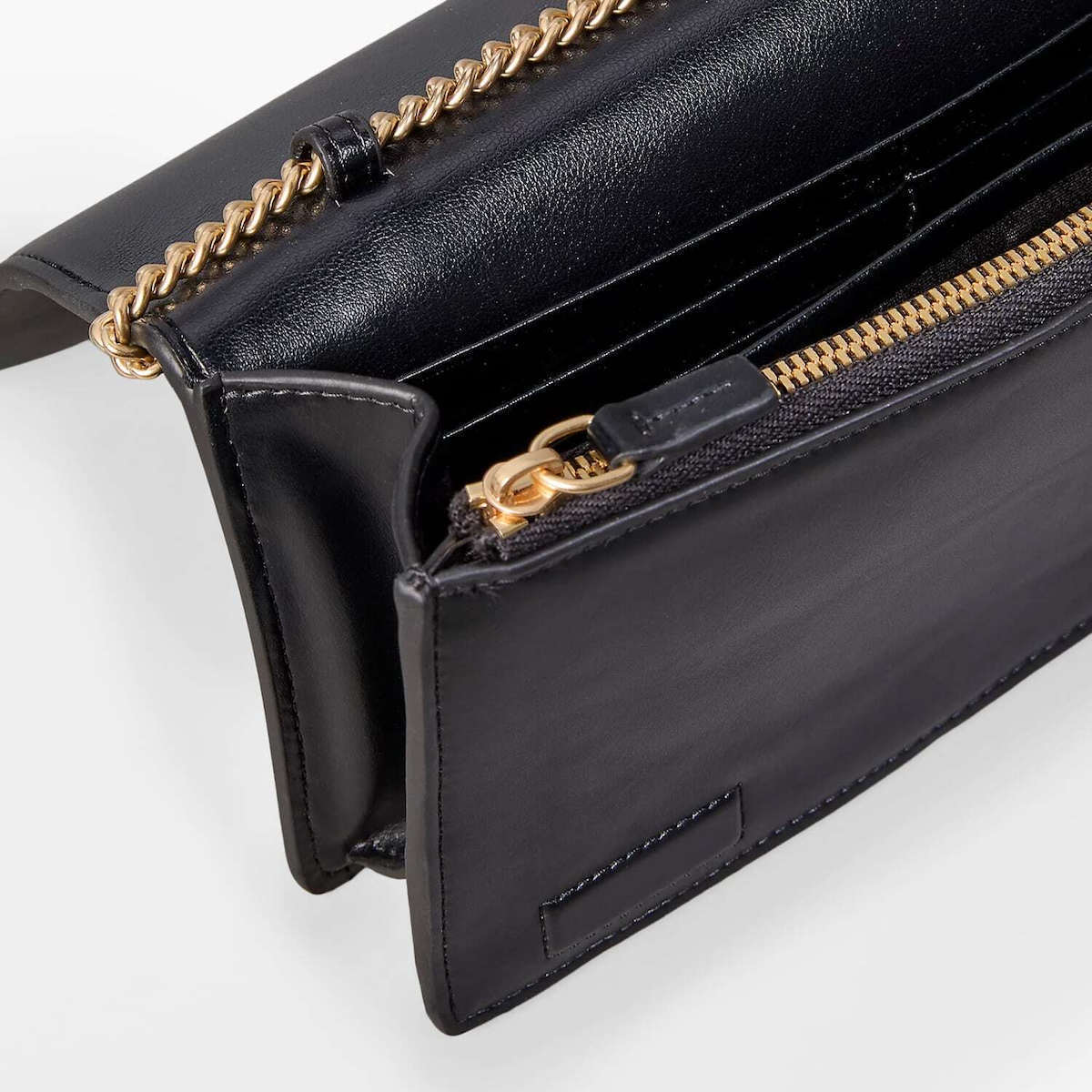 Women's Black CK Wallet on Chain Calvin Klein LV04F3319G-UB1