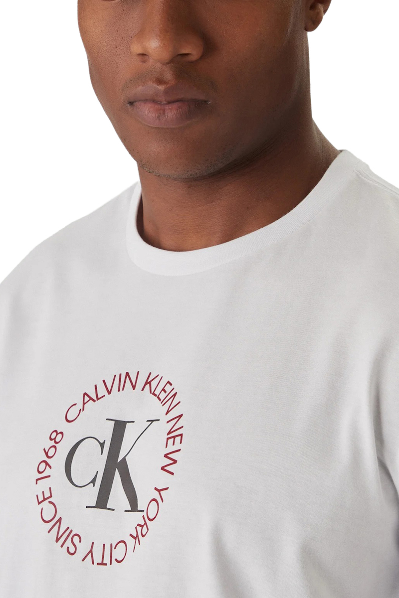 Ανδρικό T-shirt Λευκό Calvin Klein LV14RE816G-YAA
