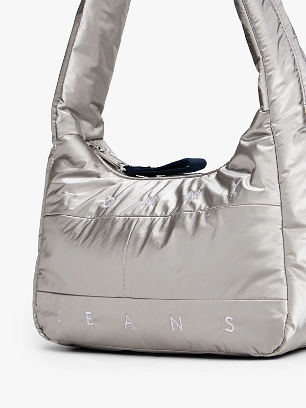 Γυναικεία Τσάντα Ασημί Tommy Jeans AW0AW18066-0IP
