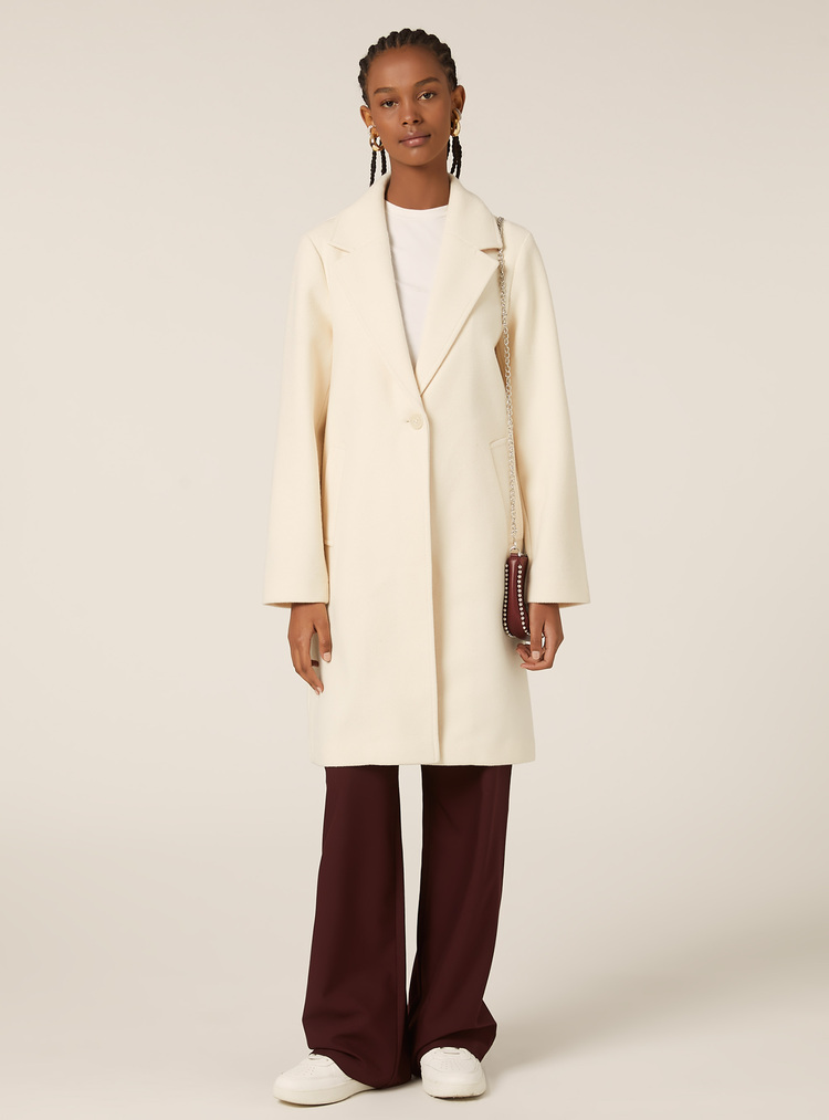 Women's Off White Coat Alcott CP2270DOAX15-OFF WHITE