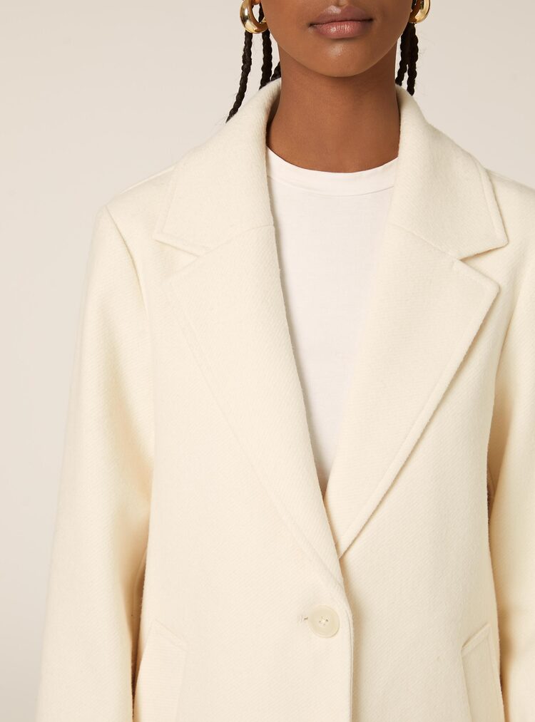 Women's Off White Coat Alcott CP2270DOAX15-OFF WHITE