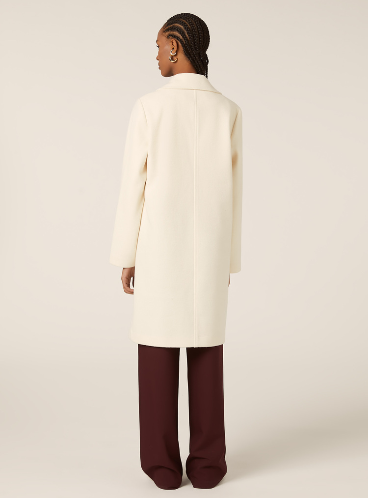 Women's Off White Coat Alcott CP2270DOAX15-OFF WHITE