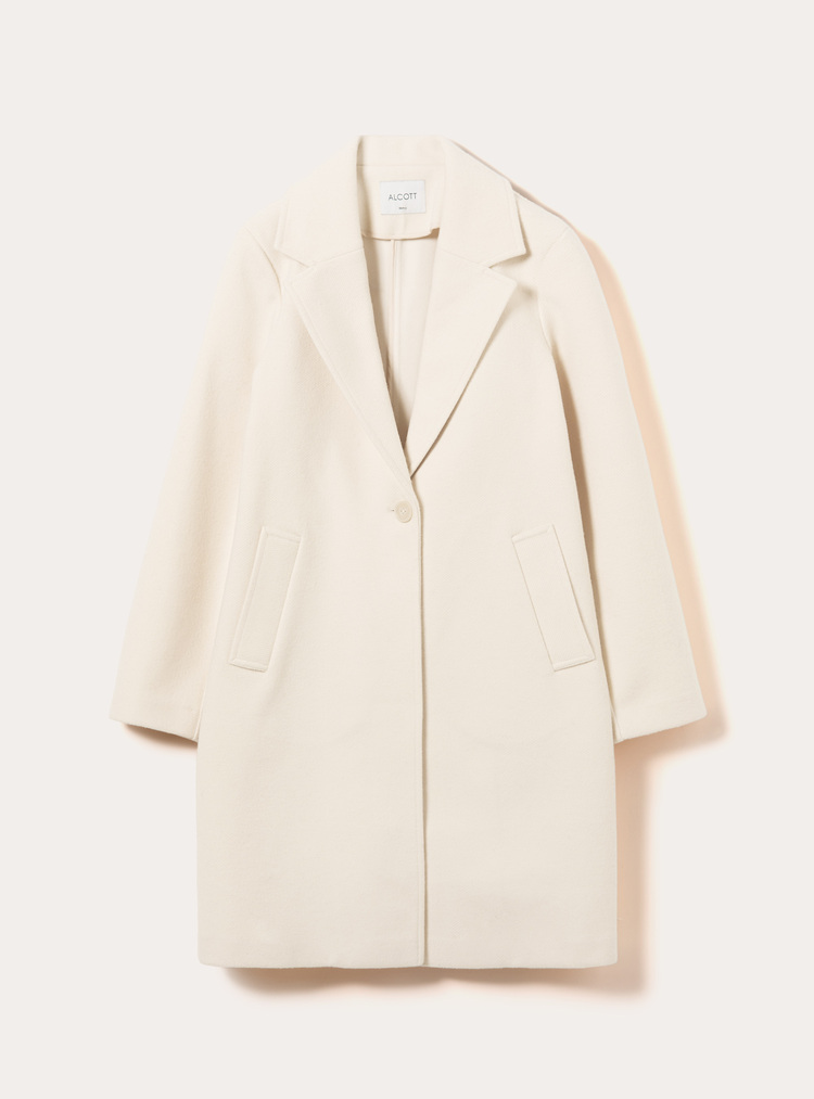 Women's Off White Coat Alcott CP2270DOAX15-OFF WHITE