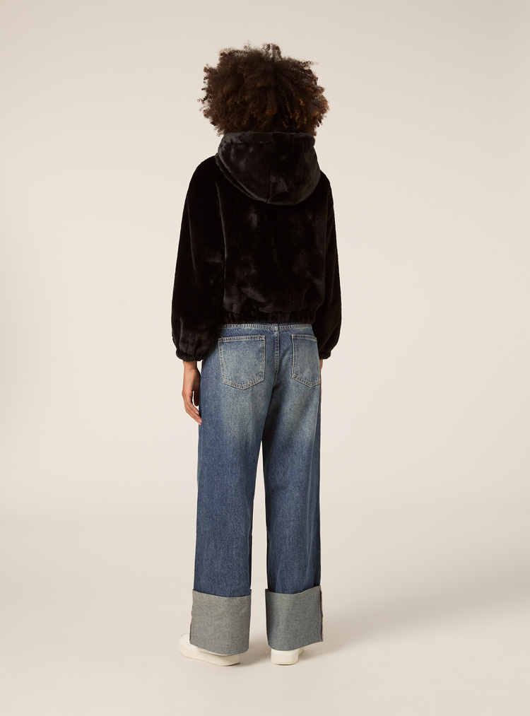 Γυναικεία Eco Γούνα Μαύρη Alcott GB2121DOAX15-BLACK