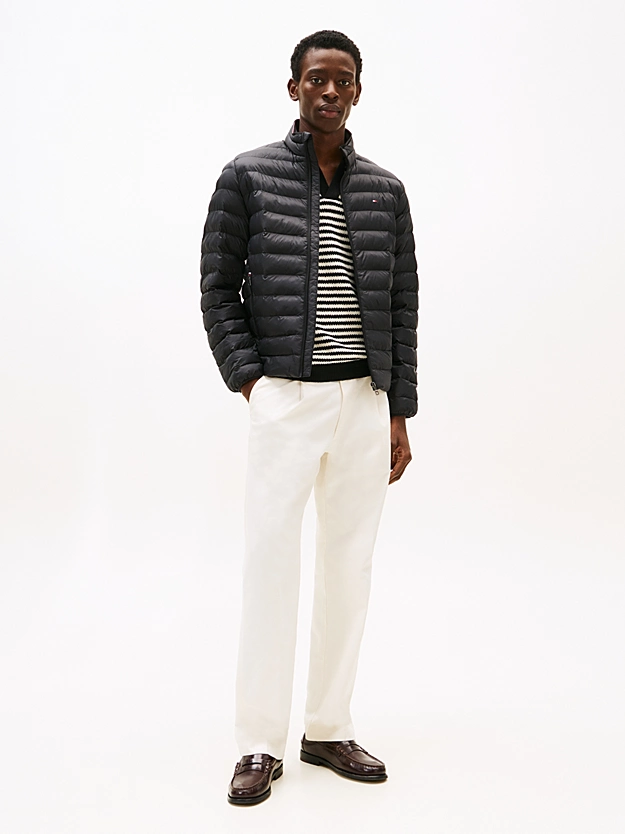 Men's Black Core Packable Recycled Jacket Tommy Hilfiger MW0MW39990-BDS