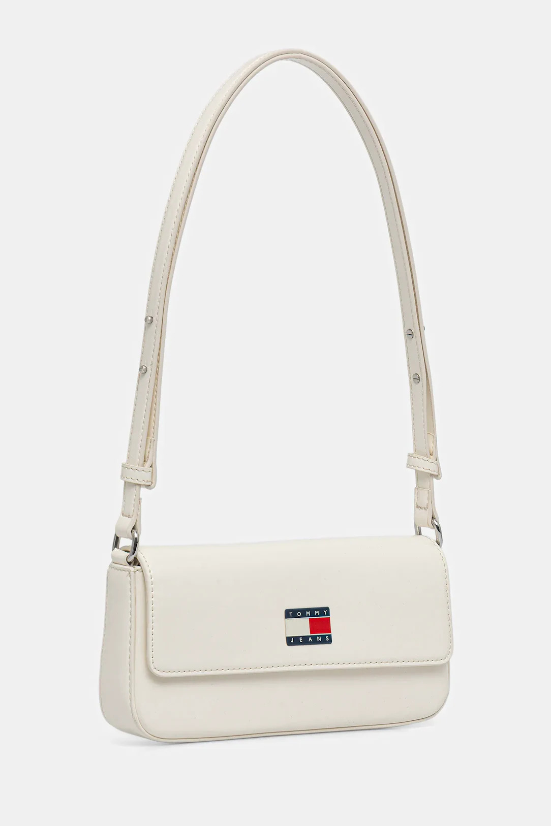 Women's White Tjw Must Flap Crossover Bag Tommy Jeans AW0AW18080-YBI