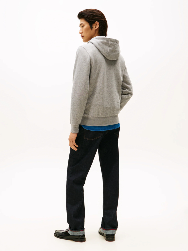 Men's Grey Brand Love Small Hilfiger Hoodie Tommy Hilfiger MW0MW41429-P91