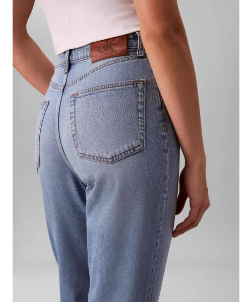 Women's Blue New Mom Jean Panama Calvin Klein LV047E787G-3KQ