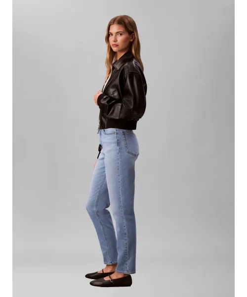 Women's Blue New Mom Jean Panama Calvin Klein LV047E787G-3KQ