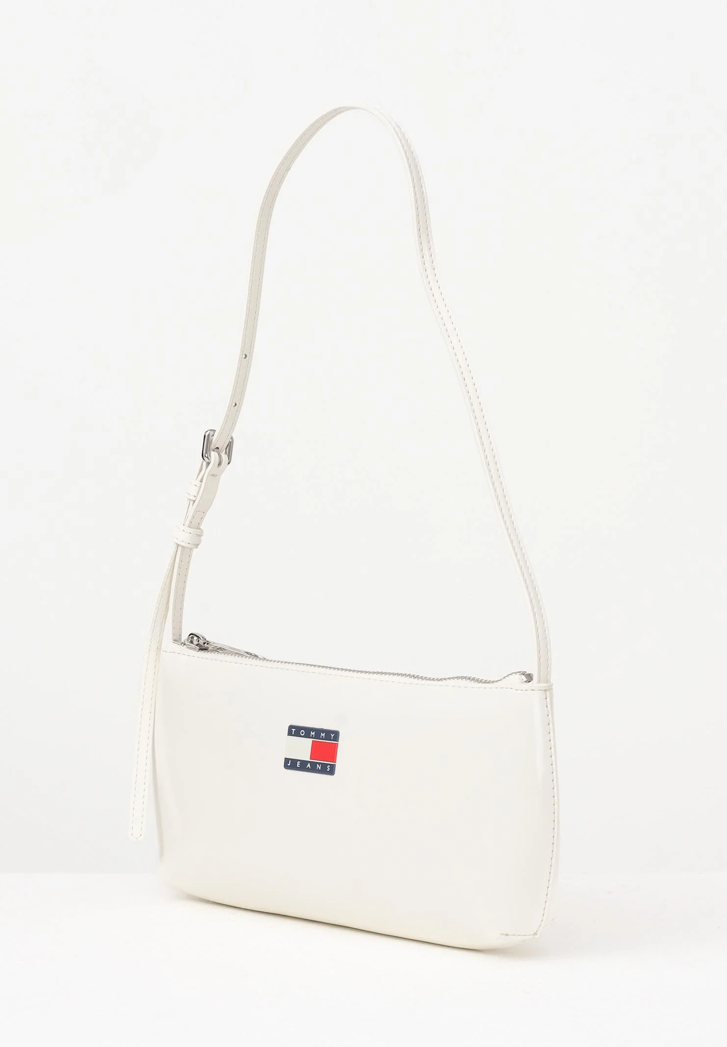 Women's White Tjw Must Shoulder Bag Tommy Jeans AW0AW17866-YBI